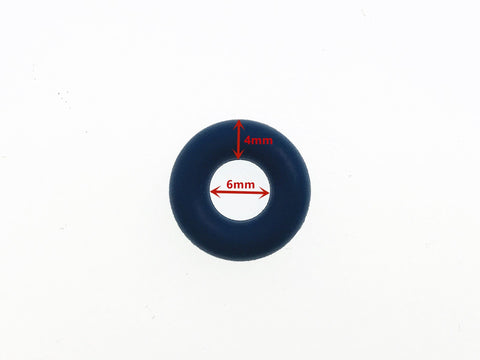 Fuel Injector Seal - ID:6mm, OD:14mm, Thickness 4mm - A Set of 4