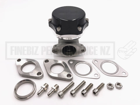 38MM BLACK EXTERNAL WASTEGATE - 14 PSI
