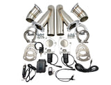2.5" ELECTRIC VALVE EXHAUST CUTOUT - TWIN KIT