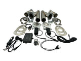 2.5" ELECTRIC VALVE EXHAUST CUTOUT - TWIN KIT