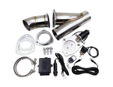 2.5" ELECTRIC VALVE EXHAUST CUTOUT - TWIN KIT