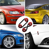Quick Release Fasteners ideal for bumper - RED