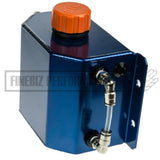1 Litre Oil Catch Tank With Cap - Tig Welded Aluminium - Car Parts