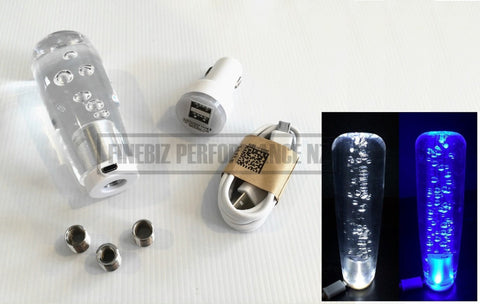 10Cm Dildo/bubble Universal Gear Knob - Lights Up - Car Parts