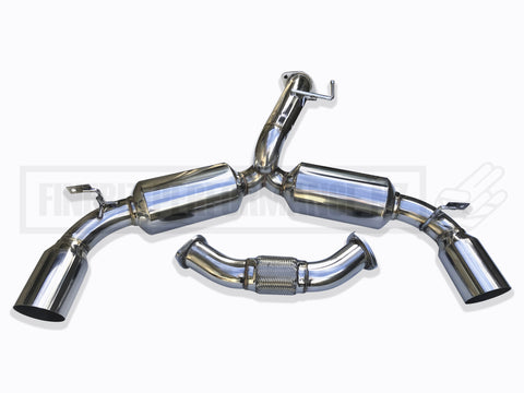 MR2 SW20 DUAL MUFFLER CATBACK EXHAUST