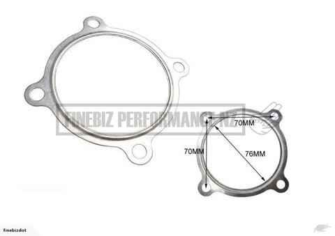 3 76Mm 4 Bolt Turbo Downpipe Flange Gasket - Car Parts