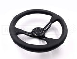Steering Wheel Vinyl Deep Dish Slot 320MM - Black Stitching