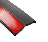 Black Front Bumper Lip - Universal Type