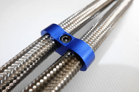 4AN 2-HOLE BRAIDED HOSE SEPARATOR