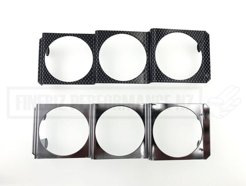 2" (52mm) STEREO DIN TRIPLE GAUGE MOUNT