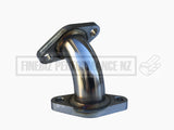 35MM / 38MM WASTEGATE 45° DUMP PIPE ELBOW