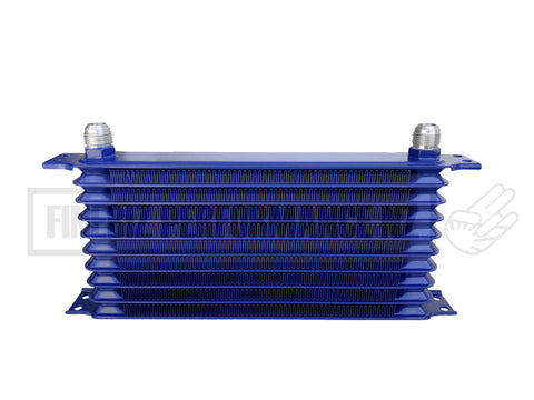 10 ROW PERFORMANCE OIL COOLER - 10AN FITTINGS