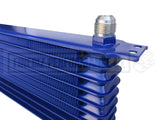 10 ROW PERFORMANCE OIL COOLER - 10AN FITTINGS