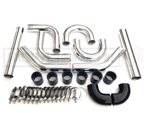UNIVERSAL ALLOY 2.75" 70MM INTERCOOLER PIPING KIT