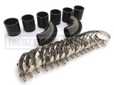 UNIVERSAL ALLOY 2.75" 70MM INTERCOOLER PIPING KIT