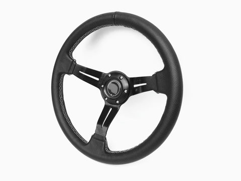 350MM PVC Mid Dish Steering Wheel