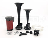 TWIN AIR HORN KIT - 12V BLACK
