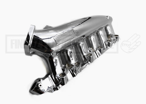 SKYLINE R32 R33 RB25DET FRONT FACING PLENUM - CHROME