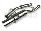 NISSAN SILVIA S13 STAINLESS STEEL CATBACK EXHAUST