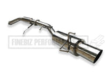 NISSAN SILVIA S13 STAINLESS STEEL CATBACK EXHAUST