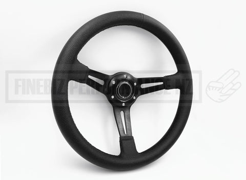 Steering Wheel - 350MM Vinyl Mid Dish Slot