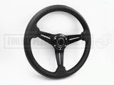 Steering Wheel - Vinyl with Black Stitching 350MM