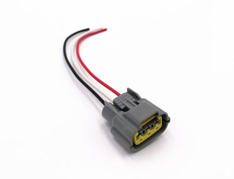 Nissan 3-pin Series 1 SR20/RB20/RB25/RB26 TPS Coil Plug Connector (pre wired) - Car Parts