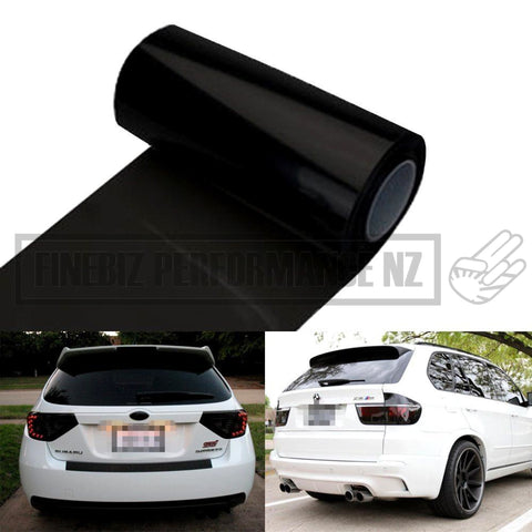 Black Smoked Taillights Vinyl Film - Dark - Car Parts