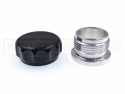 1.5" Billet Aluminum Weld On Filler & Cap