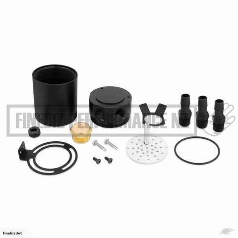Compact Baffled Oil Catch Can 3-Port - Car Parts