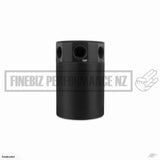 Compact Baffled Oil Catch Can 3-Port - Car Parts