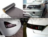 Matt Black Smoked Taillights Vinyl Film 1M X 0.4M - Car Parts