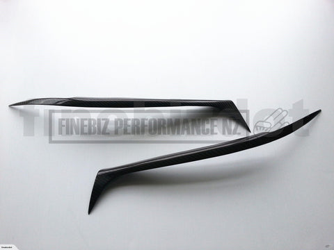 Mitsubishi Evo 5 6 Carbon Fibre Eyelids - Car Parts