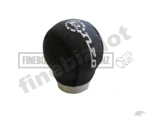 Universal Round Leather Gear Knob - Car Parts
