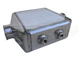 ALLOY WATER TO AIR INTERCOOLER 250mm x 220mm x 115mm