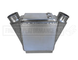 ALLOY WATER TO AIR INTERCOOLER 220x200x110mm (2.5" Inlet/Outlet)