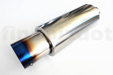 4" Stainless Steel Burnt Tip Muffler 3" Inlet