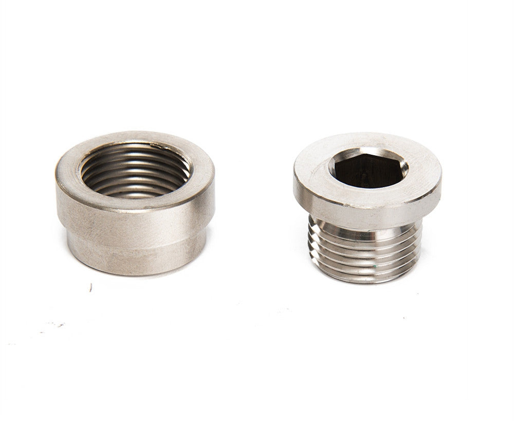 O2 Sensor Bung No Weld Weld-On O2 Sensor Bung & Blanking Plug – Finebiz Performance