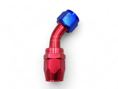 45° Aluminium 8AN Swivel Hose End Fittings