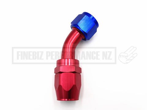 10AN 45 degree Swivel Hose End Fitting