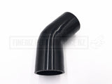 3.5" 45 Degree Silicone Hose Joiner - Black (89mm)