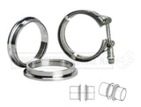 1.75" V-Band Clamp Set - STAINLESS STEEL