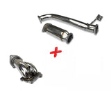 S14 S15 SR20DET 3" TURBO EXHAUST FRONT PIPE + DECAT PIPE + DUMP PIPE