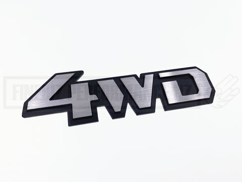 4WD Emblem Badge