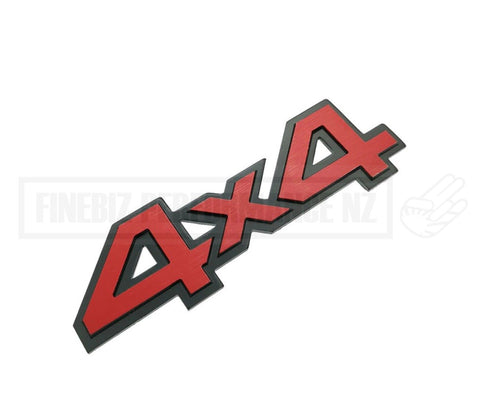4X4 Emblem Badge -  Aluminium