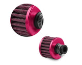 12MM BREATHER - 12MM INLET BREATHER FILTER - RED