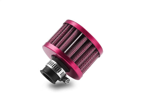 12MM BREATHER - 12MM INLET BREATHER FILTER - RED