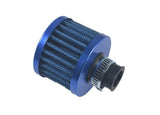 12MM BREATHER - 12MM INLET BREATHER FILTER - BLUE