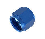 8AN Female Flare Cap Block Off Fitting - Anodized Aluminum