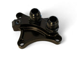 SR20DET OIL BLOCK ADAPTOR WITH 1/8 NPT SENDER PORTS
